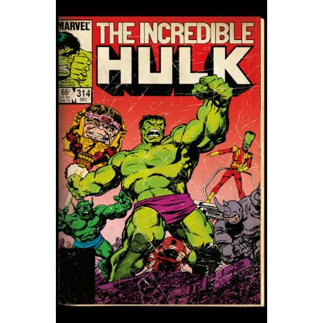 Incredible Hulk Comic Book Card £2.29